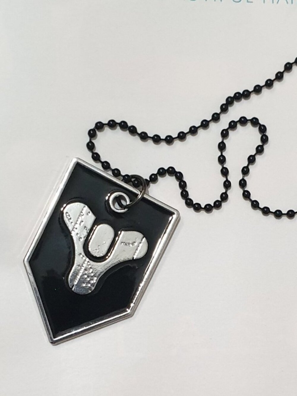 Metal Gaming Destiny 2 Warlock Silver Necklace Pendant Unisex Accessory Gift
